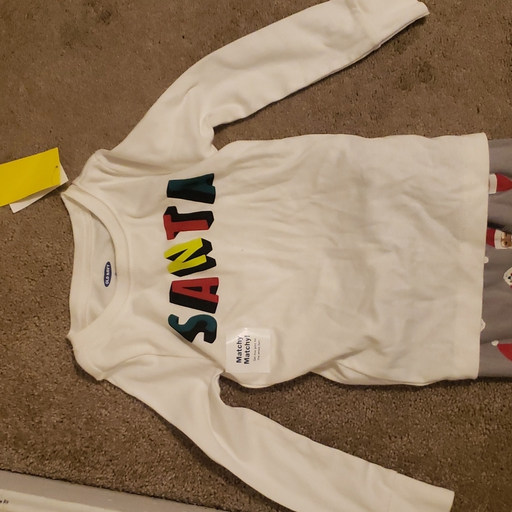 Tan Santa Pajamas